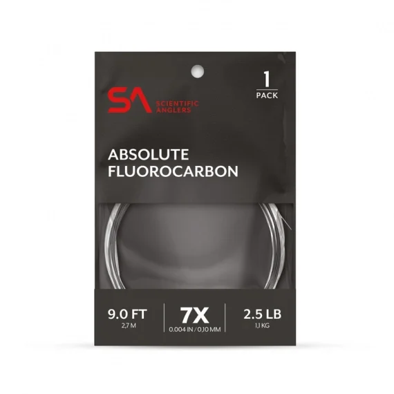 SA Absolute Fluorocarbon Leader 12' Premium
