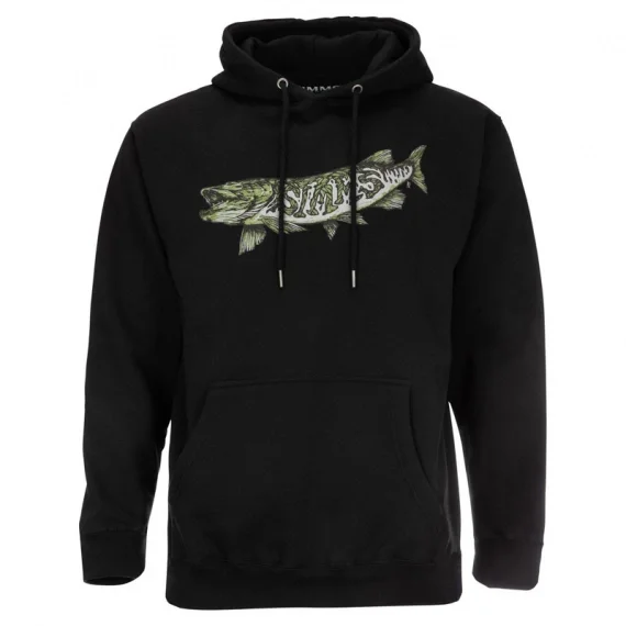 Simms Keeler Musky Hoody Black Säker betalning