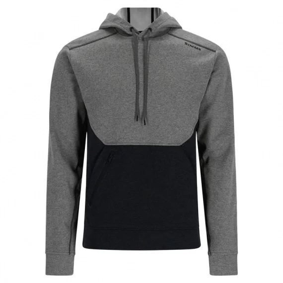 Simms CX Hoody Steel Heather/Black Heather Fynd