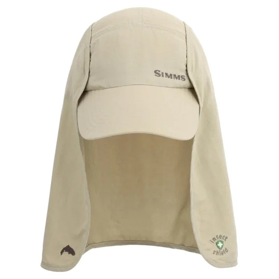Simms Bugstopper SunShield Cap Stone Populär
