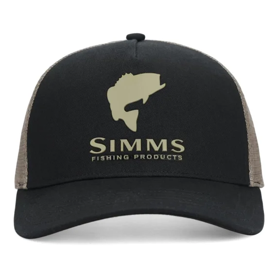 Premium Simms Double Haul Trucker - Stone Black
