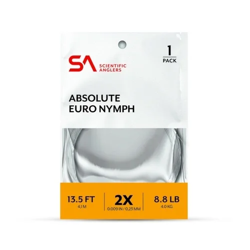 Kundfavorit SA Absolute Euro Nymph Leader 13.5'
