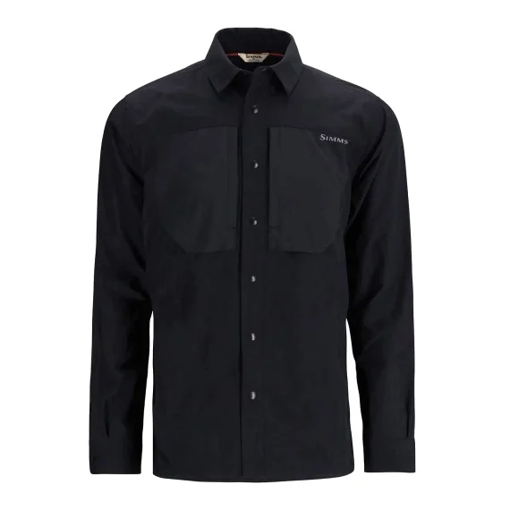 Simms Confluence Shirt Black Reapris