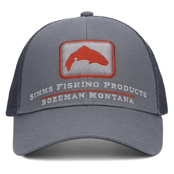 Simms Single Haul Small Fit Trucker Gunmetal Rabatt
