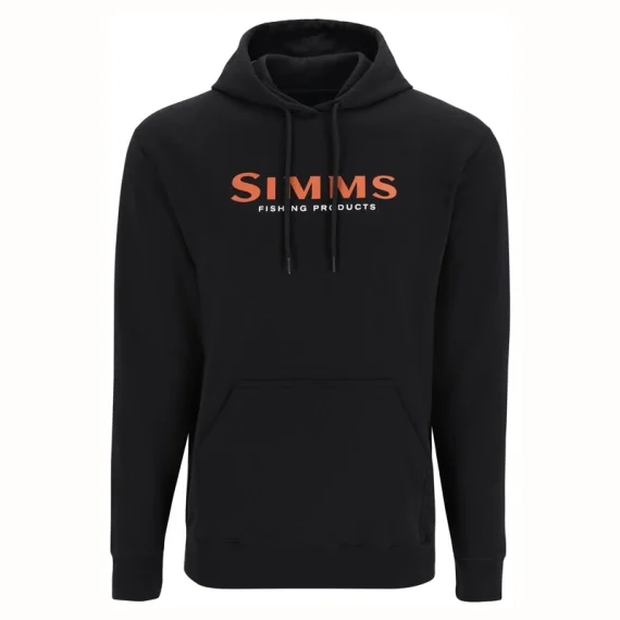 Simms Logo Hoody Black Begränsat antal
