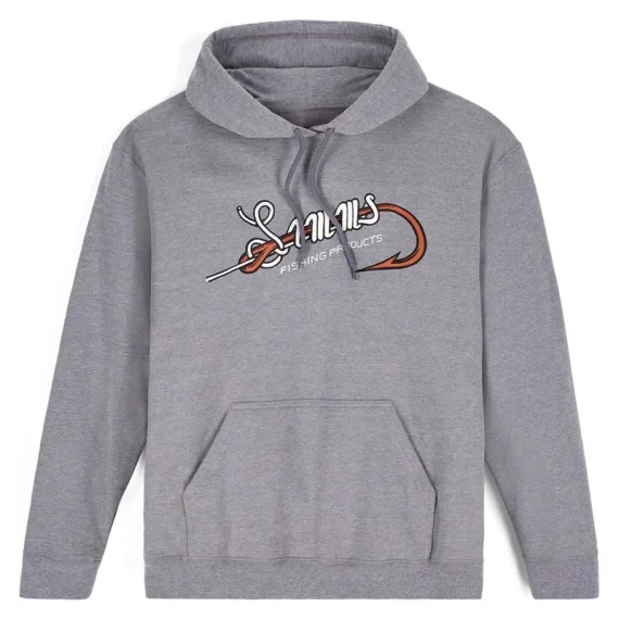 Simms Hook and Loop Hoody Grey Heather Billig
