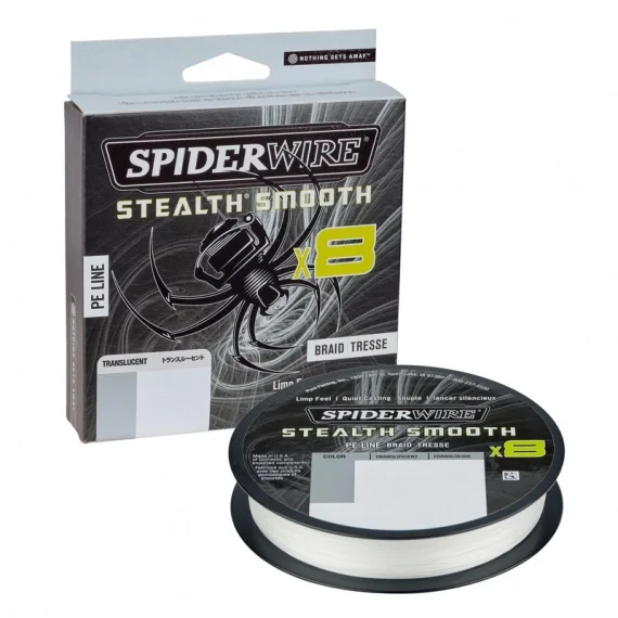Begränsat erbjudande Spiderwire Stealth Smooth Braid 8 Translucent 150m