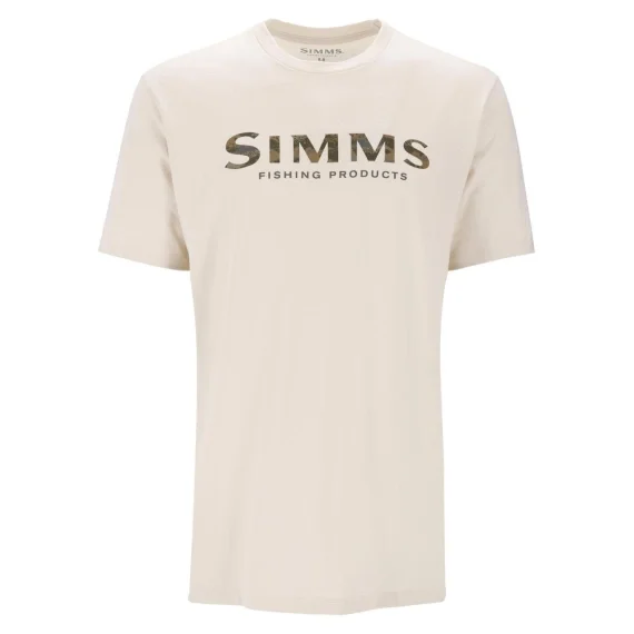 Erbjudandepris Simms Shroud Fill Logo T-Shirt Natural