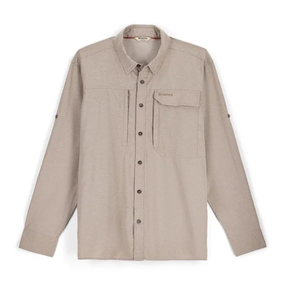 Bästa pris Simms Guide BugStopper Shirt Willow Heather