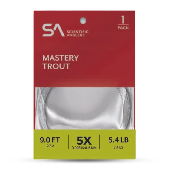 SA Mastery Trout Leader 9' Bästa pris