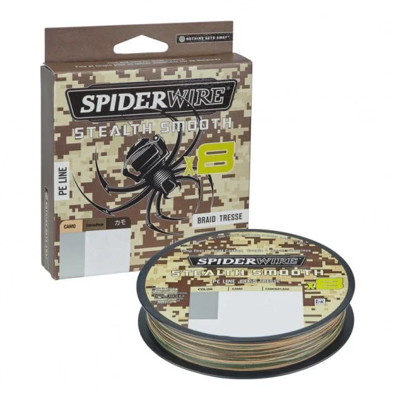 Sänkt pris Spiderwire Stealth Smooth Braid 8 150m Camo