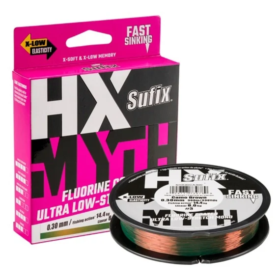 Populärt val Sufix HX-MYTH Camo Brown 150m