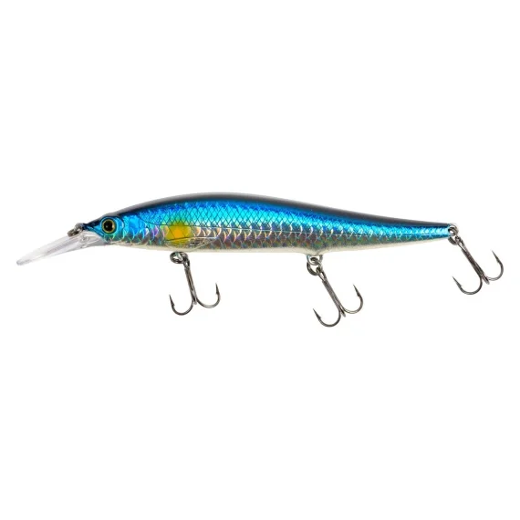 Sista chansen Fladen Maxximus JRK Munchy long lip 100mm Bluesilver