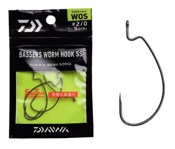 Erbjudandepris Daiwa Bassers Worm Hook Wos