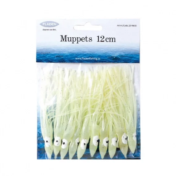 Fladen Bläckfiskar 12cm, 10-pack Rea