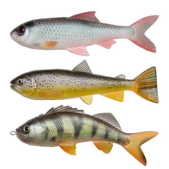 Billigare Pulz Bait Skinz Mixed, 15cm 3pcs - Roach/Perch/Brown Trout