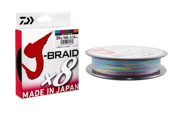Populär Daiwa J-Braid X8 300m Multi Colour