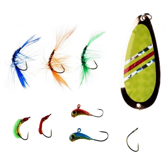 Sänkt pris IFISH Viking Multi-Pack Pimpel - Regnbåge