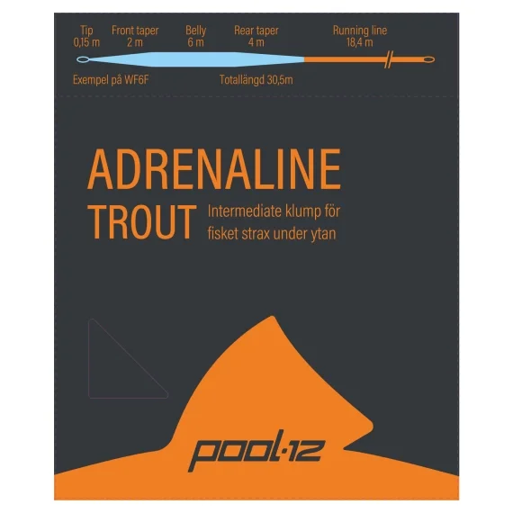 Pool 12 Adrenaline Trout Intermediate Nedsatt pris