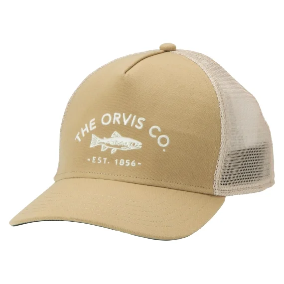 Bästa pris Orvis Co Trucker Hat Khaki