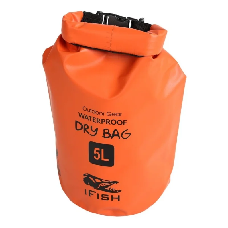 IFISH Dry Bag 5L Orange Trygg betalning