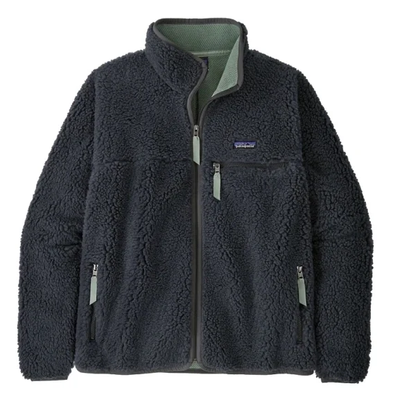 Patagonia Natural Blend Retro Cardigan Ink Black Rabatt