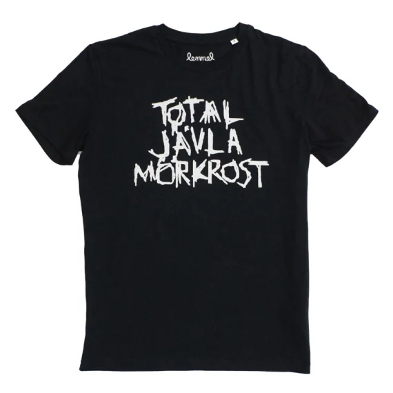Lemmel T-shirt Total Jävla Mörkrost Black Premium