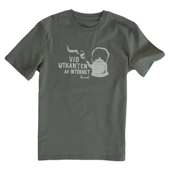 Lemmel T-shirt Vid Utkanten Khaki Green Erbjudande