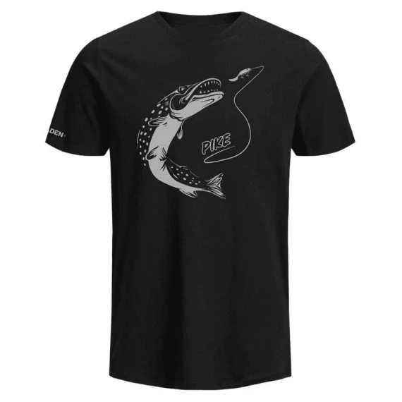 Trygg betalning Fladen T-Shirt Fighting Pike Black