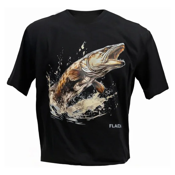 Fladen T-shirt Pike Hunter Billig