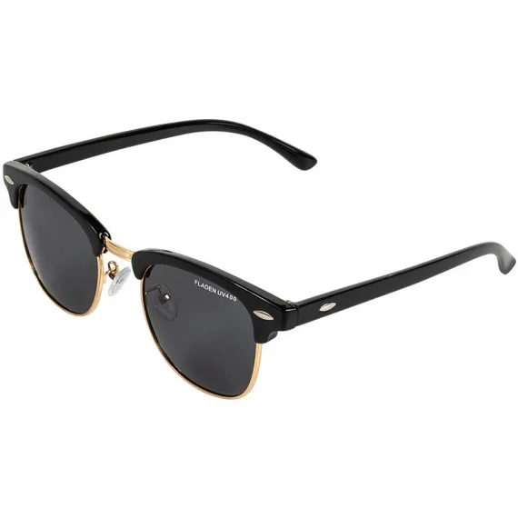 Kampanj Fladen Polarized Sunglasses Clever Black Frame Grey Lens