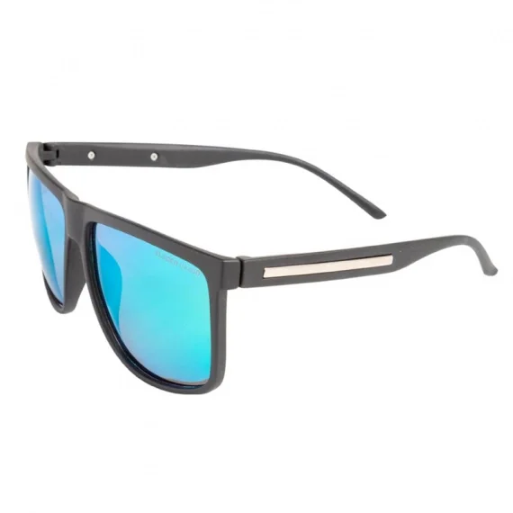 Fladen Polarized Sunglasses Matt Black Green/Grey Revo Lens Kampanjpris