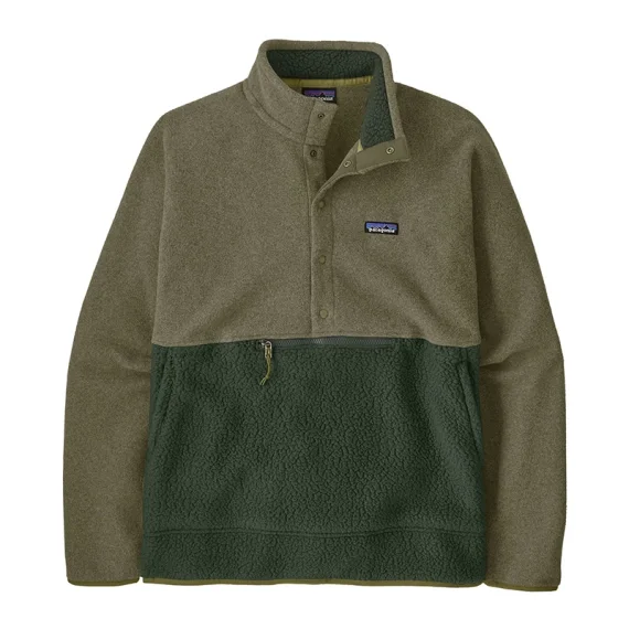 Patagonia M's Retro Pile 1/2 Snap P/O OLGG Rea