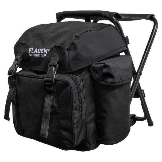 Snabb frakt Fladen Ryggsäckstol Authentic Gear black