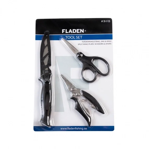 Fladen Tool Set Plier, Scissors, Pocket Knife Fynd