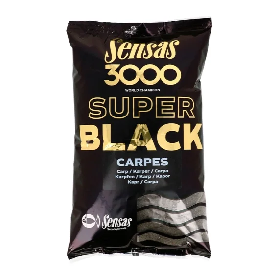 Sensas 3000 Super Black Carp 1kg Reapris