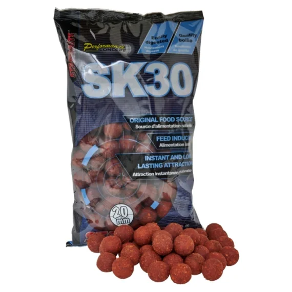 risnedsättning Starbaits PC SK30 Boilies 800g