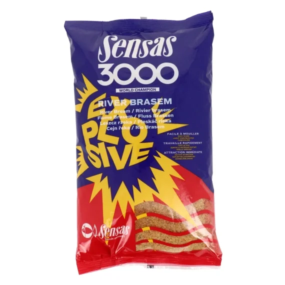 Fri frakt Sensas 3000 Explosive River Brasem 1kg
