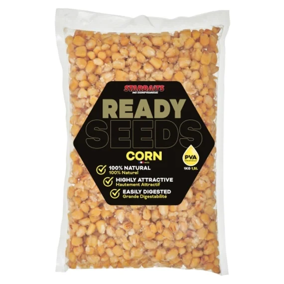 Starbaits Ready Seeds Corn 1kg Rabatter