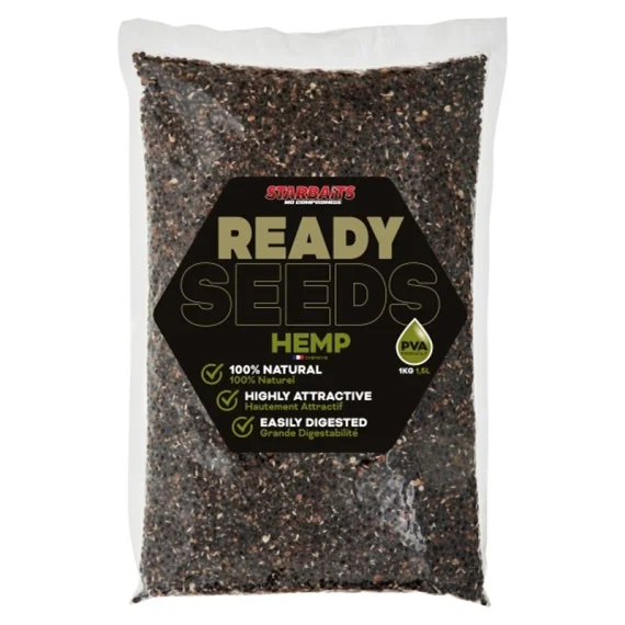 Starbaits Ready Seeds Hemp 1kg Erbjudande