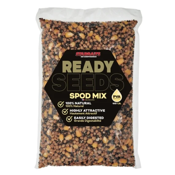 Starbaits Ready Seeds Spod Mix 1kg Säker betalning