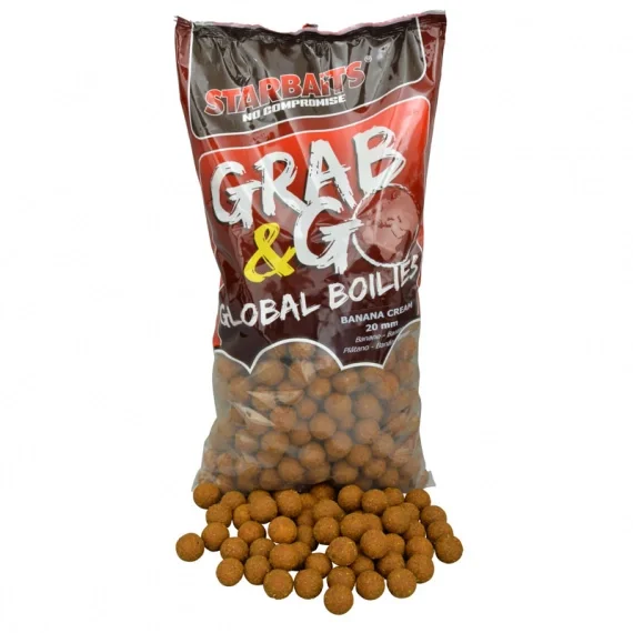 Rea Starbaits G&G Global Boilies 2,5kg Bana Cream 20mm
