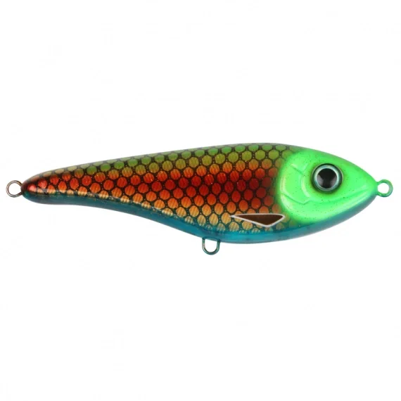 Buster Jerk, sinking, 15cm - Green mean Premium