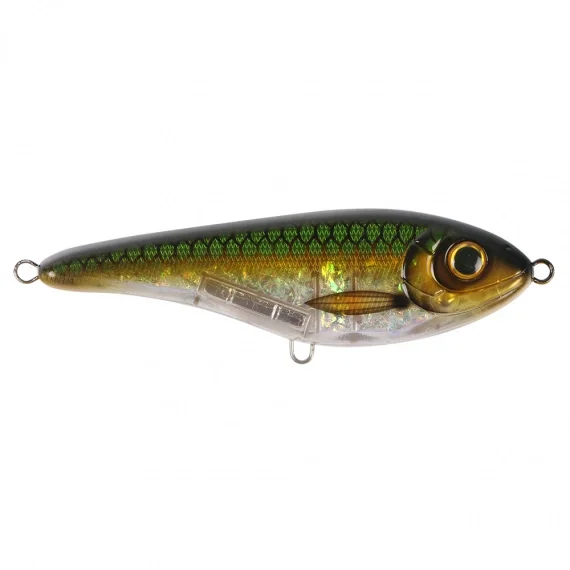 Buster Jerk II, susp, 12cm - Emerald Herring Billig