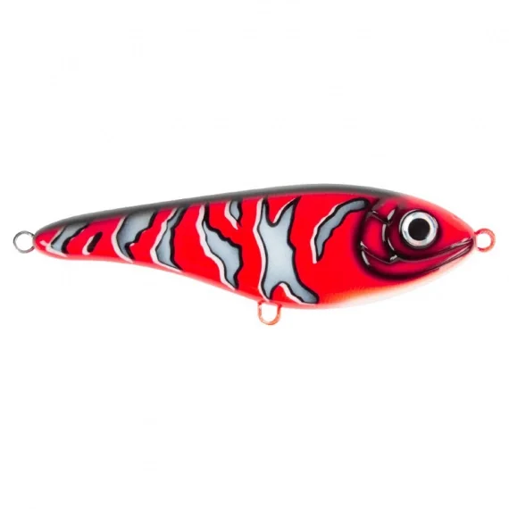 Rabatt Buster Swim, slow sink, 13cm, 65g - Red Rock