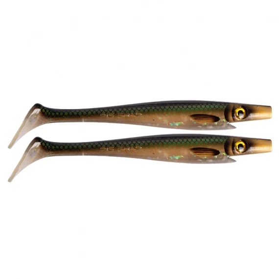 Pig Shad Jr, 20cm, 50g - Emerald Herring - 2pcs Endast idag