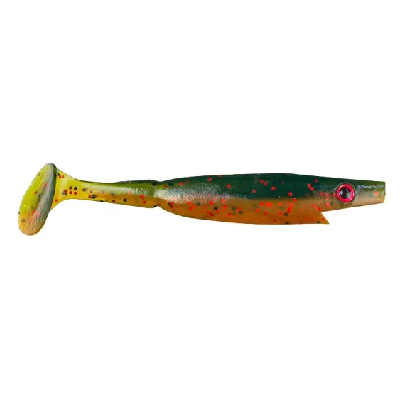 Piglet Shad, 10cm, 7g (6-pack) - Chartreuse Mullet Nyhet