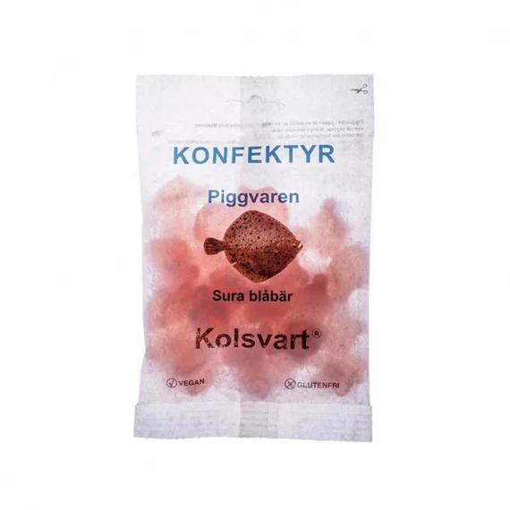 Piggvaren Sura Blåbär Godis Lågt pris