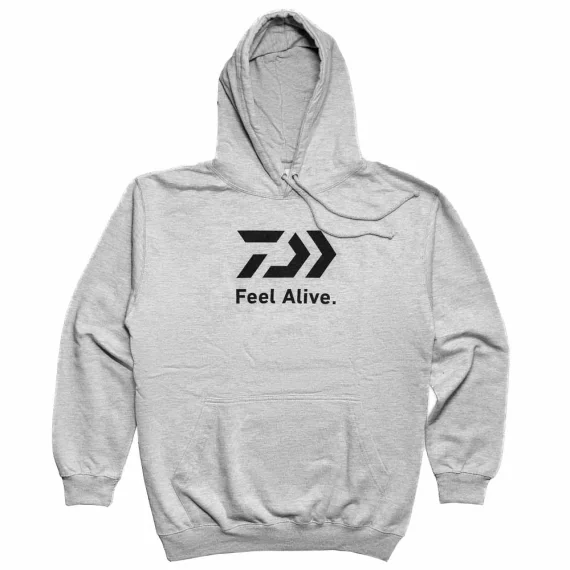 Daiwa D-Vec Feel Alive Hoodie Grey Outlet