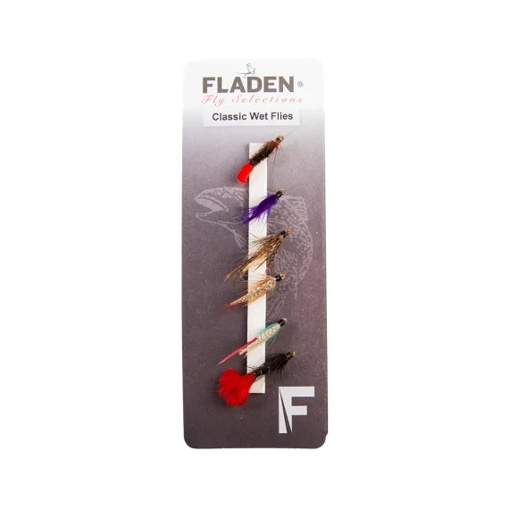 Fladen Maxximus Flies 5-pack Classic Wet Erbjudande